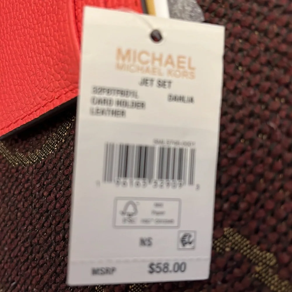 Michael Kors Jet Set Card Holder